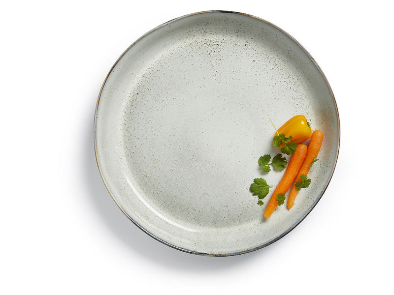 media image for products nature serving plate light grey by sagaform 2 240