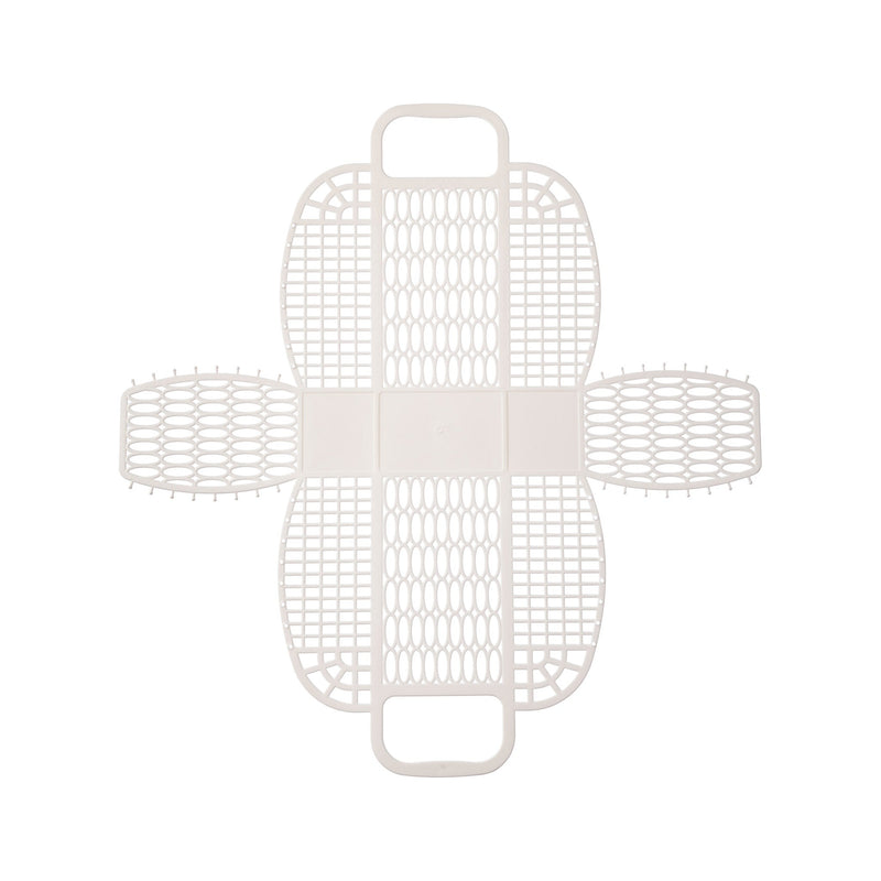 media image for plastic market bag large white design by puebco 4 236