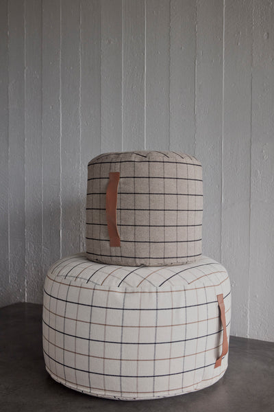 product image for grid pouf large offwhite 2 70