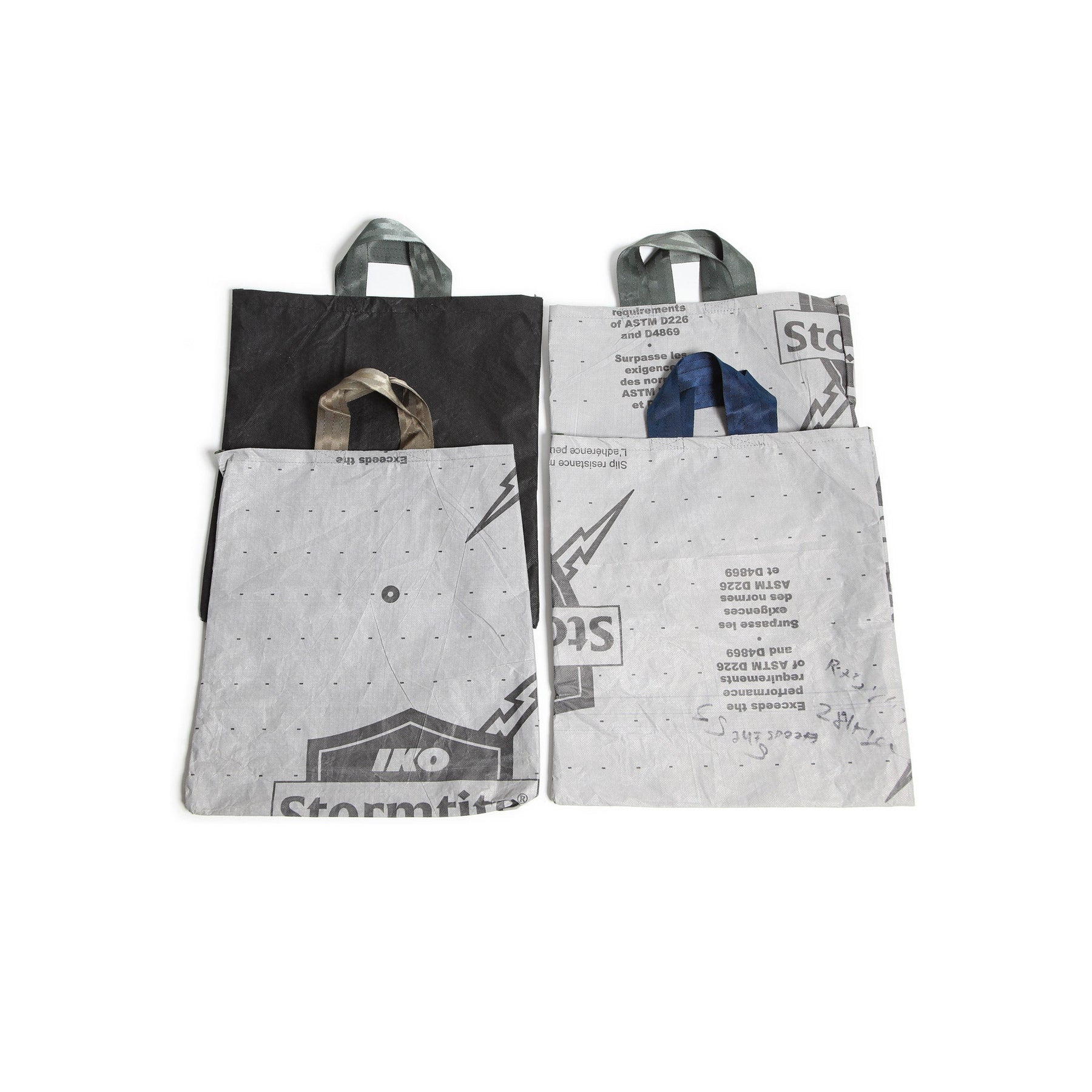 Shop Recycled Tarp Tote Bag Large Burke Decor