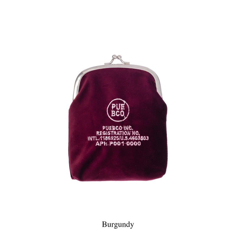 media image for velvet frame pouch burgundy design by puebco 3 248