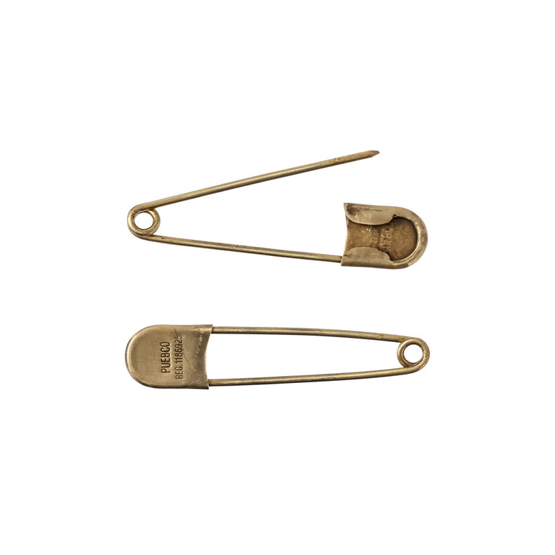 media image for brass safety pin 13cm 1 214