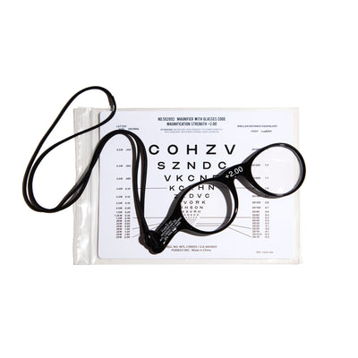 product image for magnifier with glasses code 2 60