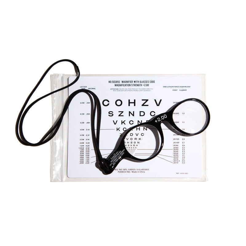 media image for magnifier with glasses code 2 290