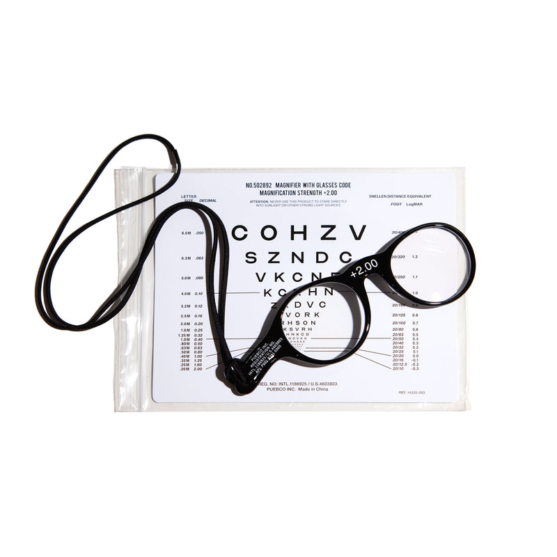media image for magnifier with glasses code 2 295