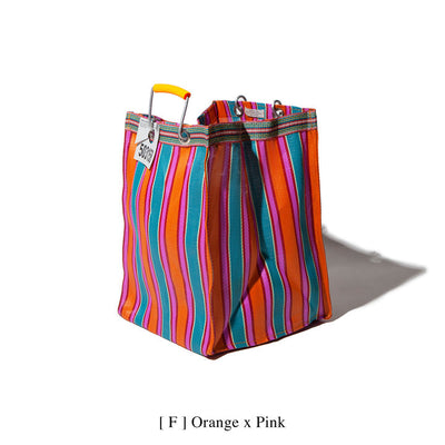 product image for recycled plastic stripe bag rectangle d30 by puebco 503219 7 87