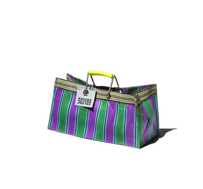 product image for recycled plastic stripe bag wide by puebco 503394 6 83