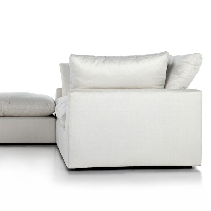 media image for Stevie 3-Piece Sectional Sofa w/ Ottoman in Various Colors Alternate Image 6 261