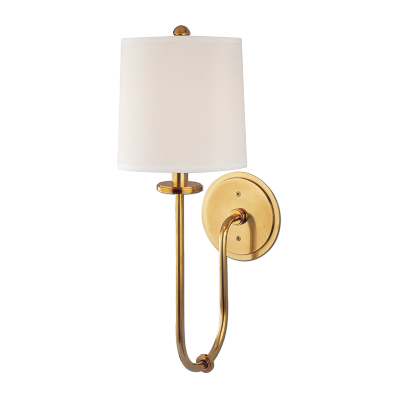 media image for hudson valley jericho 1 light wall sconce 1 238