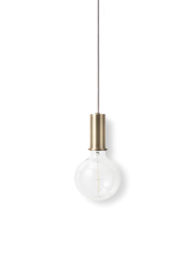 product image for Socket Pendant Low in Brass by Ferm Living 83