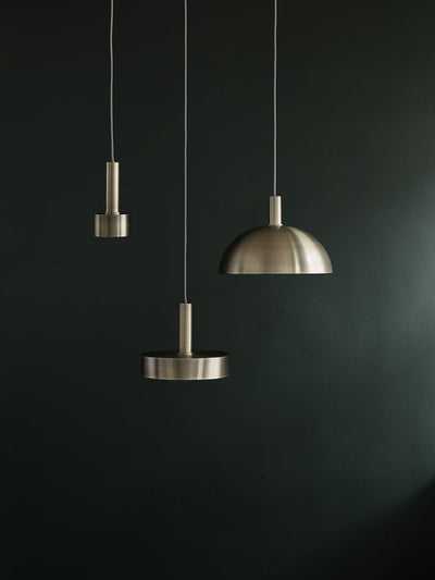 product image for Socket Pendant Low in Brass - Room1 39