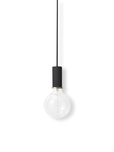 product image for Socket Pendant Low in Black by Ferm Living 80
