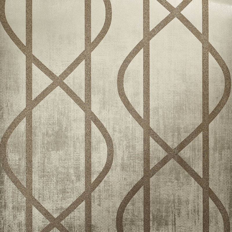 media image for Sample Saturn Wallpaper in Sand Beige 297
