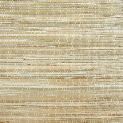 product image of Grasscloth Natural Texture Wallpaper in Brown/Cream/Green 564