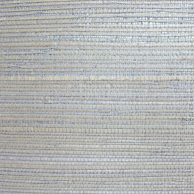 product image of Grasscloth Natural Texture Wallpaper in Blue/Taupe 528