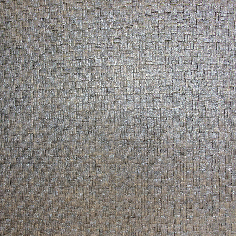 media image for Grasscloth Natural Texture Wallpaper in Brown/Grey 270