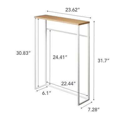 product image for tower narrow entryway console table by yamazaki yama 5164 3 59