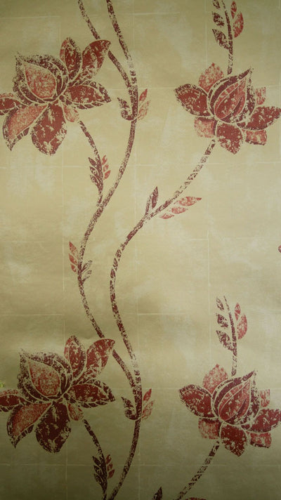 product image of Sample Ponchielli Wallpaper in brown from the Lombardia Collection by Nina Campbell 555