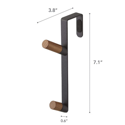 product image for tower over the door hook by yamazaki yama 5171 4 91
