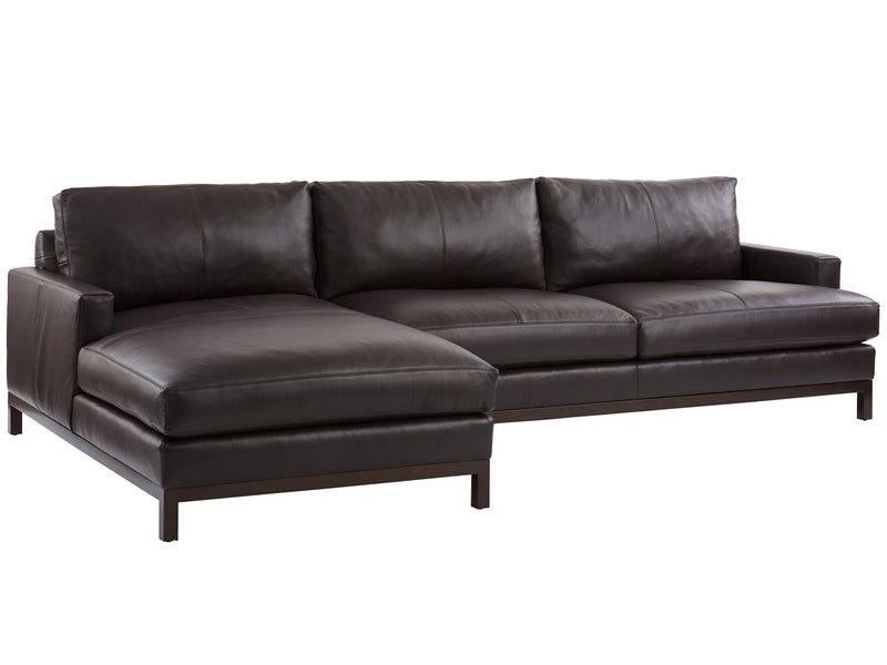 media image for horizon leather sectional by barclay butera 01 5178 50s 01 41 1 231