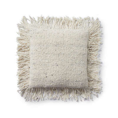 product image for Hand Woven Ivory Pillow Flatshot Image 1 79