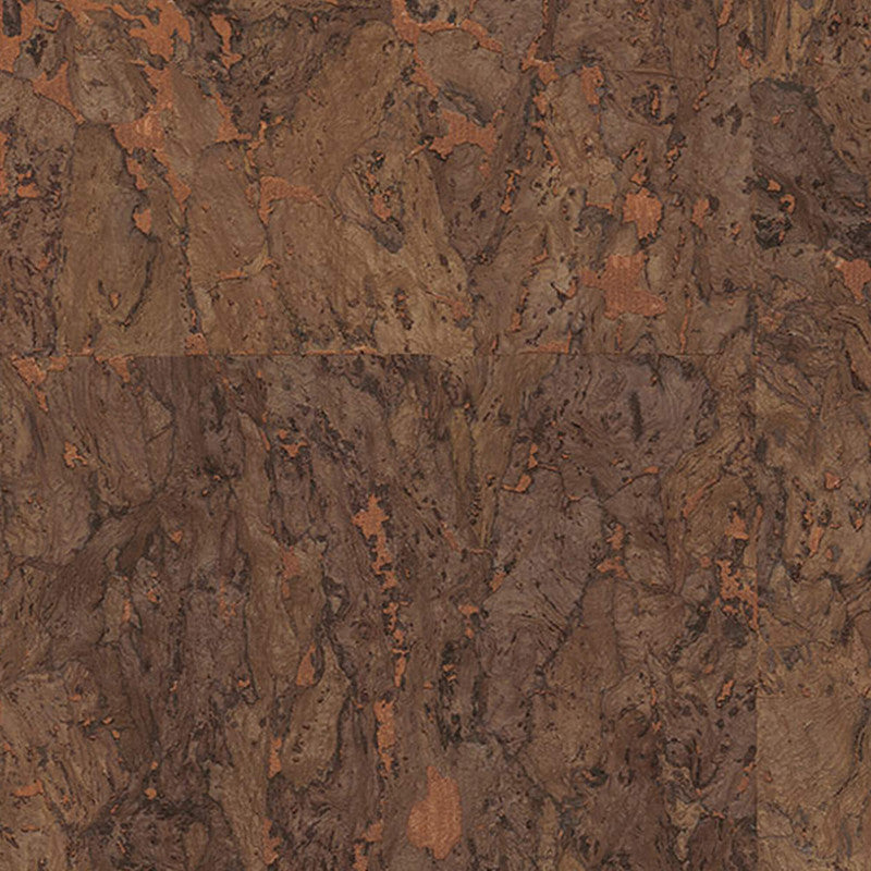 media image for Cork Metallic Natural Wallpaper in Brown/Copper 241