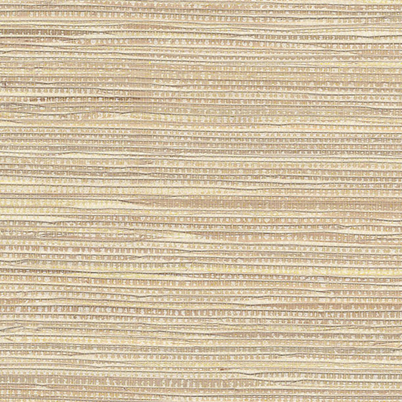 media image for Grasscloth Natural Spun Wallpaper in Yellow/Tan 223