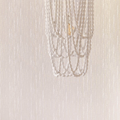product image for Beaded Rain Wallpaper in Beige/Metallic 88