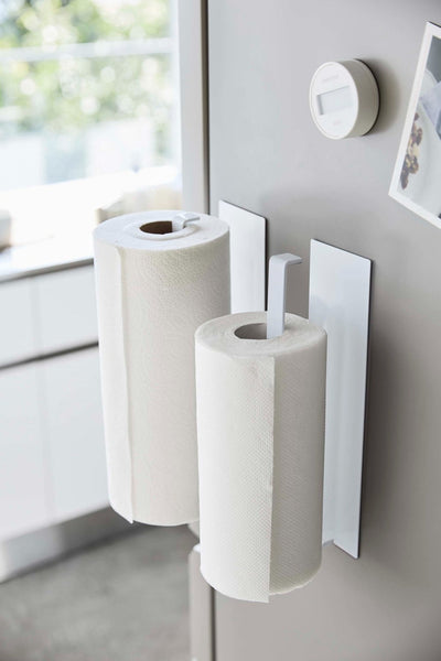 product image for tower magnetic paper towel holder by yamazaki yama 5216 7 65