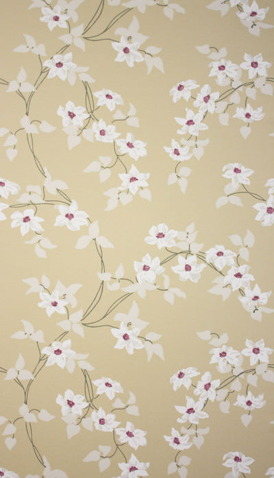 product image for Malleny Wallpaper in beige from the Montacute Collection by Nina Campbell 84