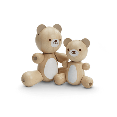 product image for bear and little bear by plan toys 1 57