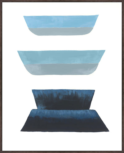 product image for Blue Shape III by Leftbank Art 0