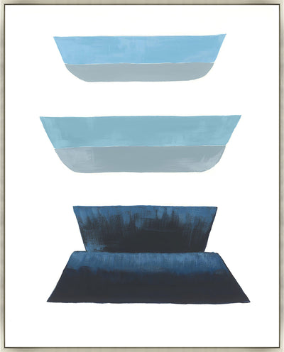 product image for Blue Shape III by Leftbank Art 51