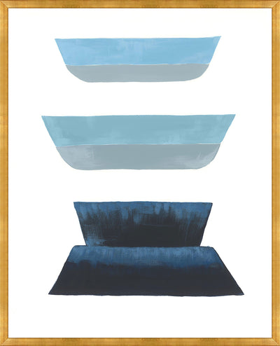product image for Blue Shape III by Leftbank Art 50