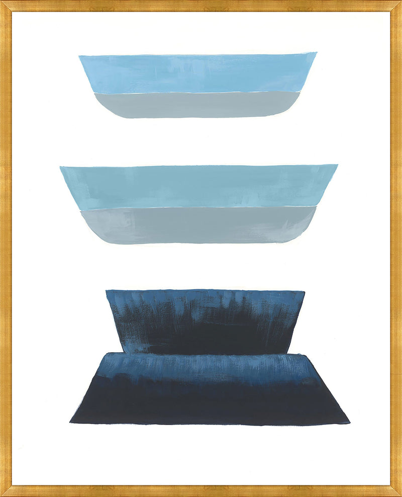 media image for Blue Shape III by Leftbank Art 242