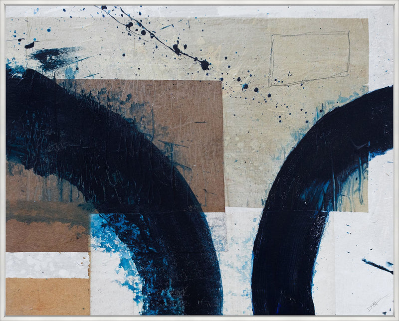 media image for Indigo Circles II by Leftbank Art 262