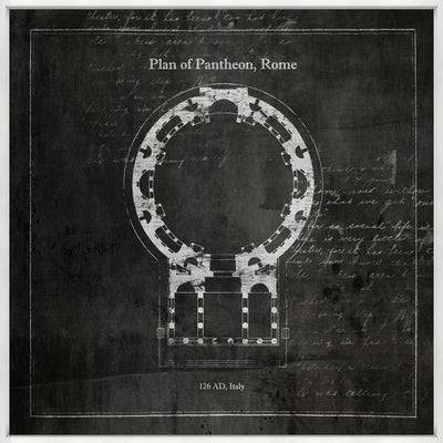product image for Plan of Pantheon, Rome by Leftbank Art 79