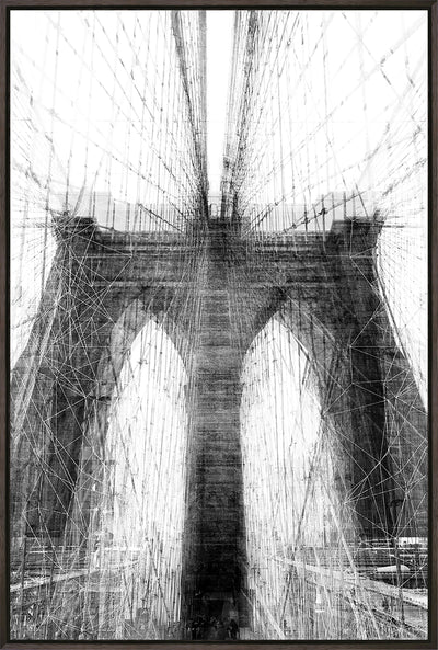 product image of Fractions of Brooklyn Bridge by Leftbank Art 511