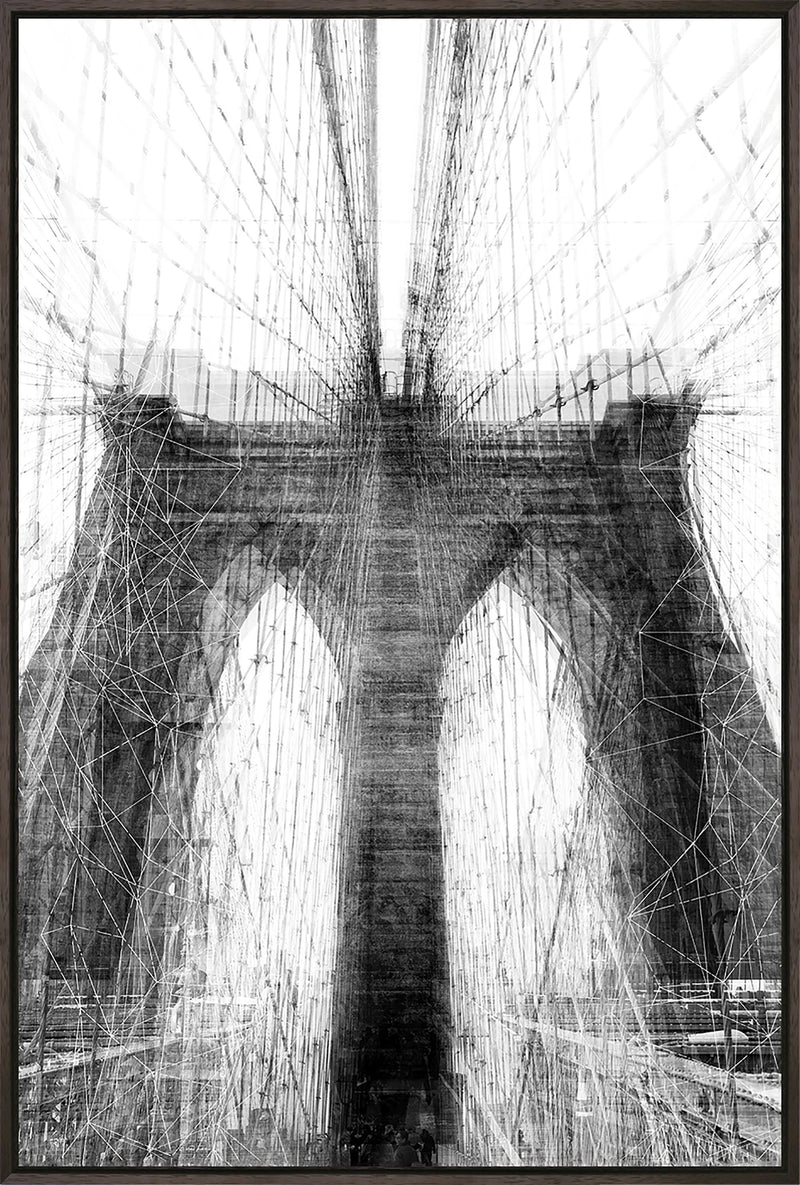 media image for Fractions of Brooklyn Bridge by Leftbank Art 244