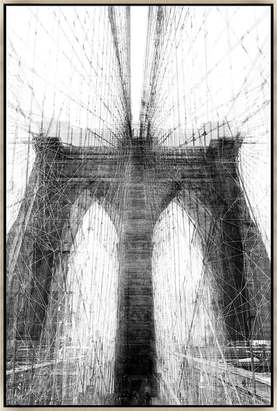 product image for Fractions of Brooklyn Bridge by Leftbank Art 21