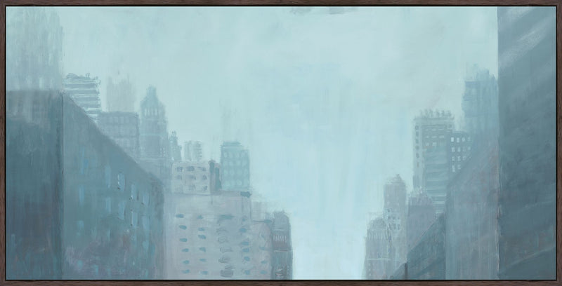 media image for New York Cityscape in Blue II by Leftbank Art 273