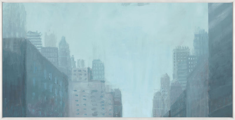 media image for New York Cityscape in Blue II by Leftbank Art 267