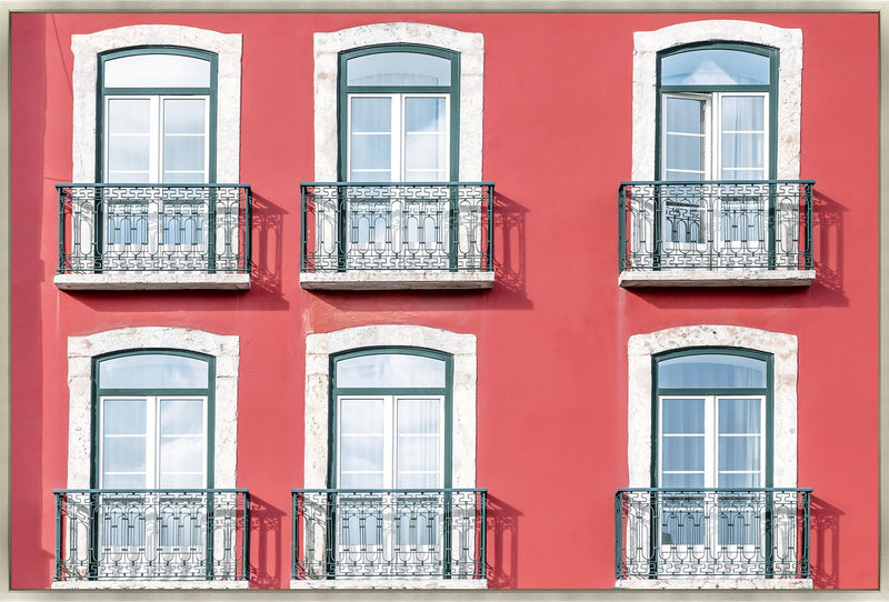 media image for Lisbon Red Building by Leftbank Art 286