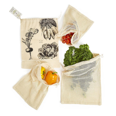 product image for eat clean go green reusable produce bags set of 4 3 0