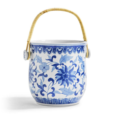 product image of canton collection basket with woven cane handle 1 589