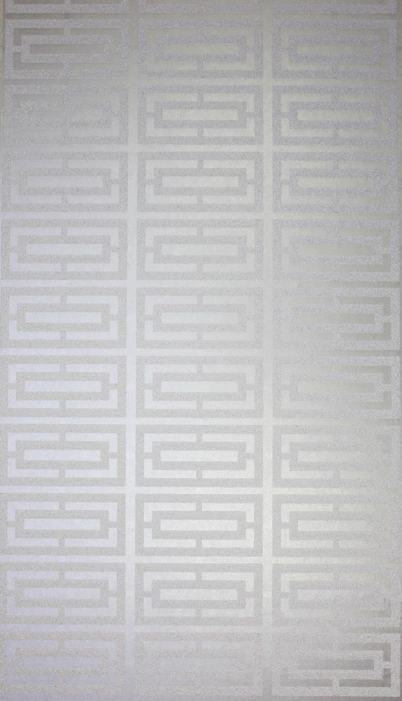media image for Kikko Trellis Wallpaper in gray from the Metropolis Collection by Osborne & Little 278