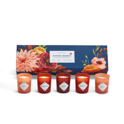 product image for blooms and berries scented candles set of 5 1 69