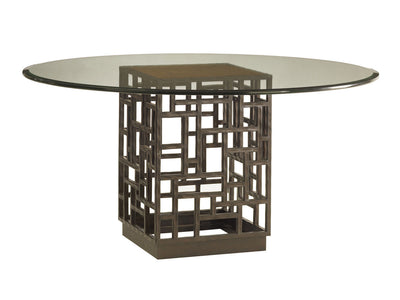 product image for south sea dining tablewith glass top by tommy bahama home 01 0536 875 60c 3 49