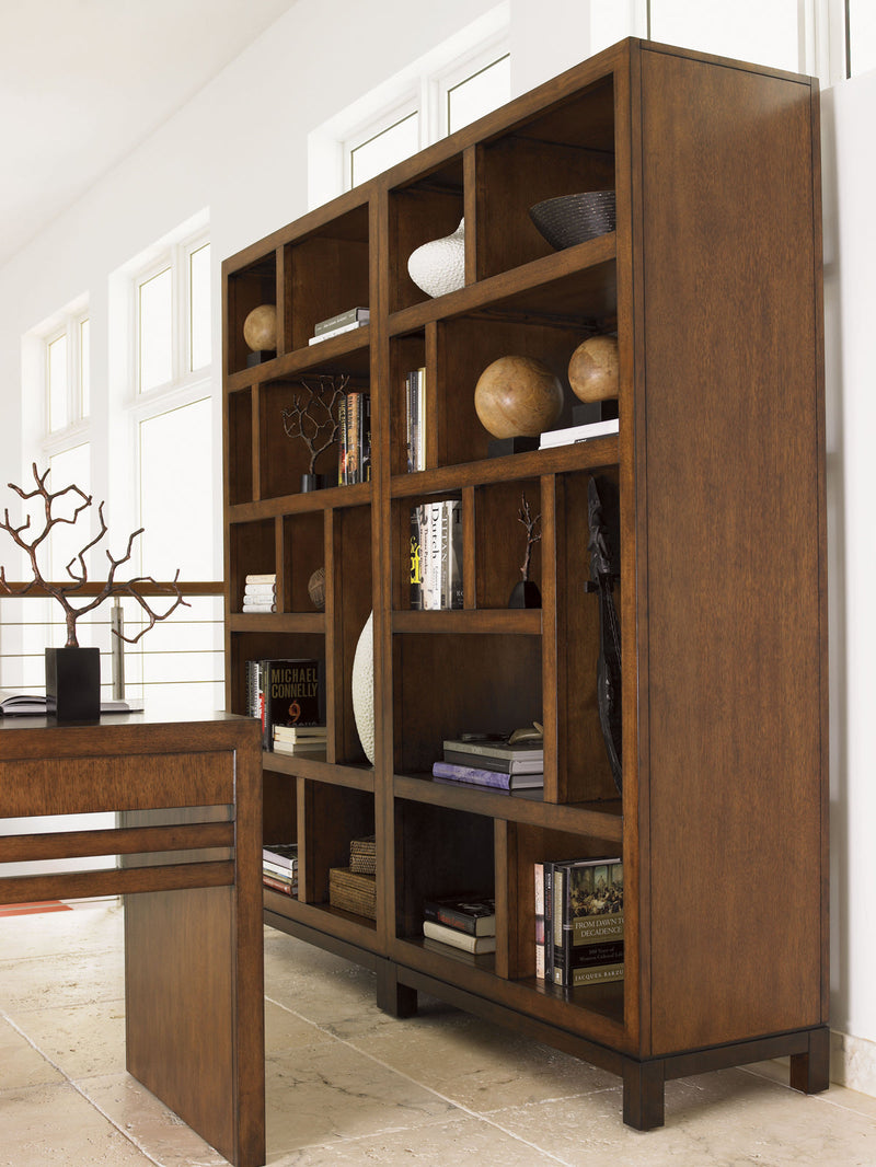 media image for tradewinds bookcase etagere by tommy bahama home 01 0536 991 5 295
