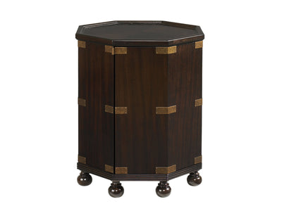 product image of pacific campaign accent table by tommy bahama home 01 0537 952 1 583